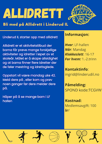 Allidrett i Linderud IL